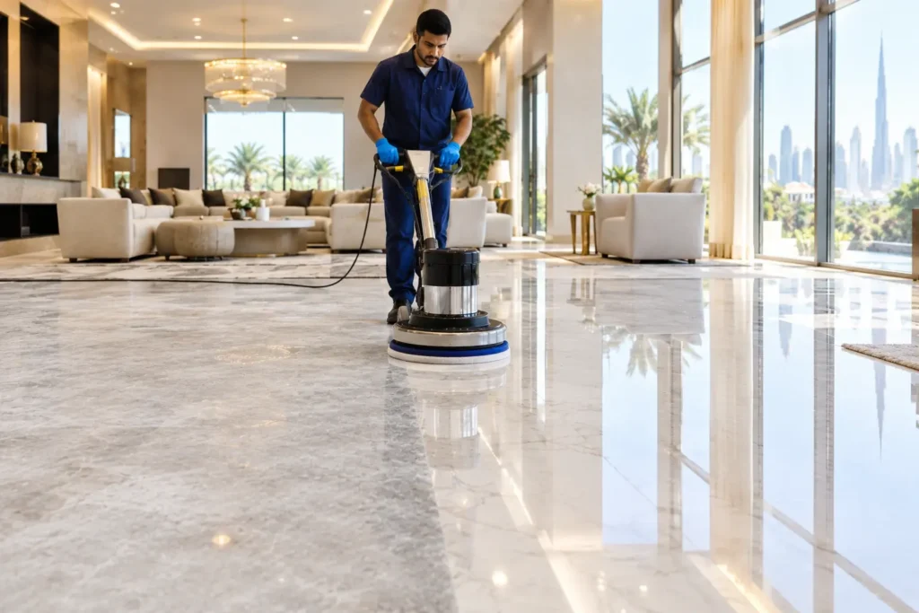 Marble Floor Polishing